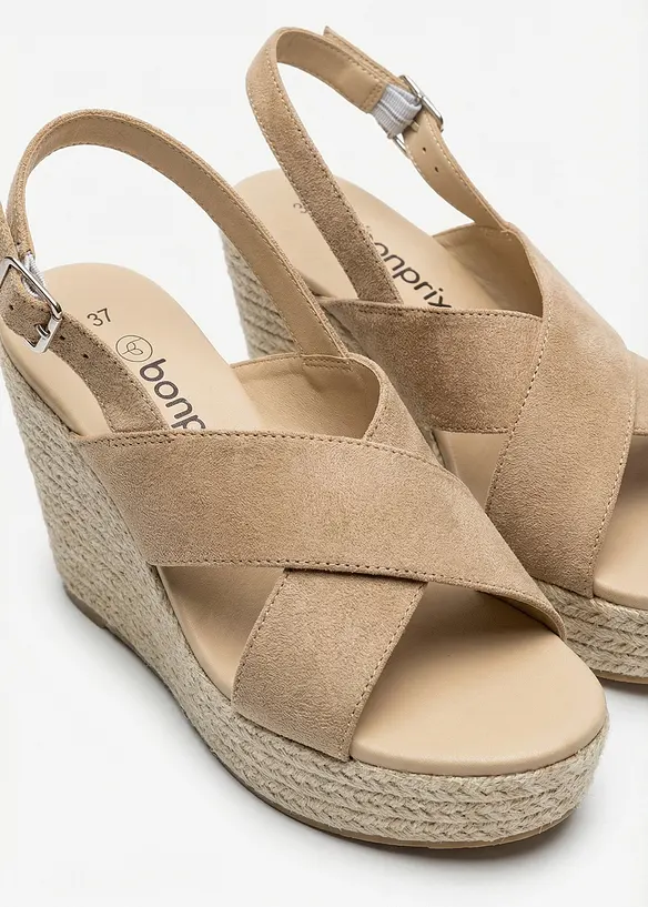 Kilesandaler i baststil, bonprix