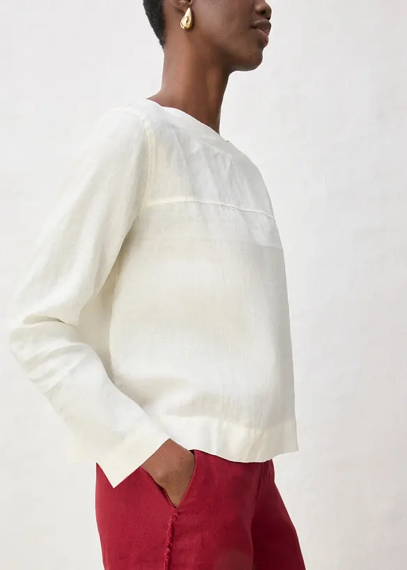Topp i 100% lin, bonprix