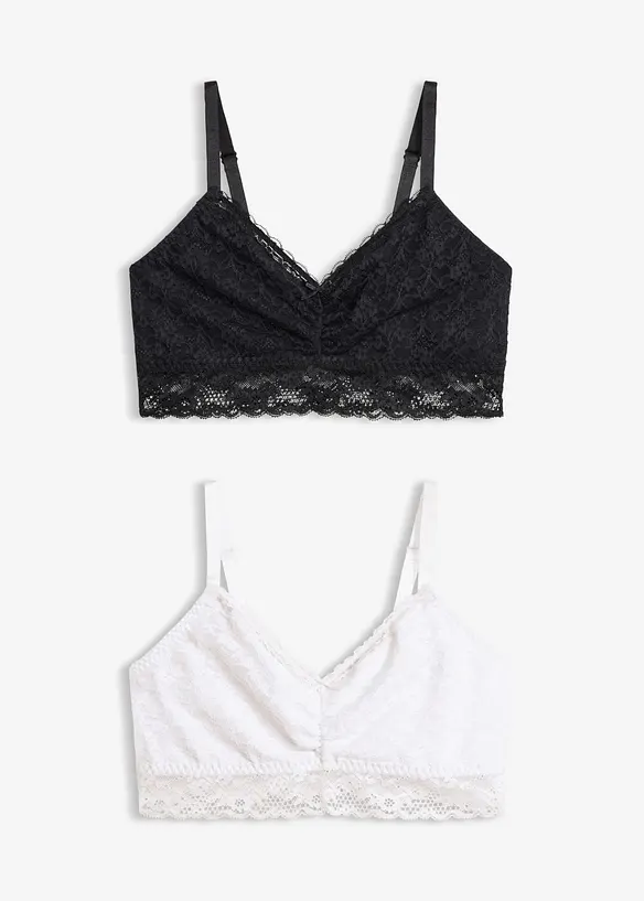 BH-topp (2-pack), bonprix