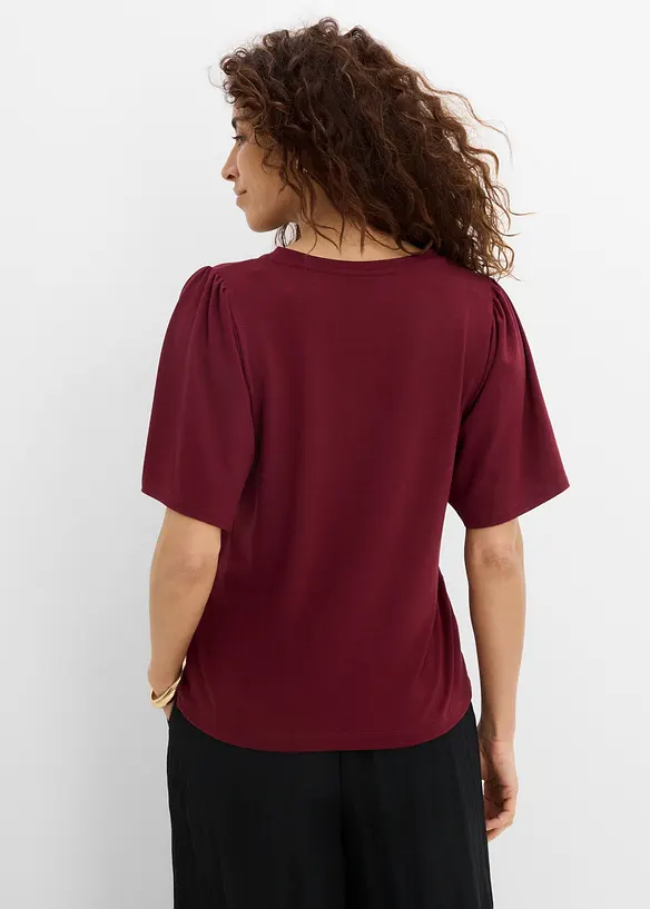 Topp i viskose med knapper, bonprix