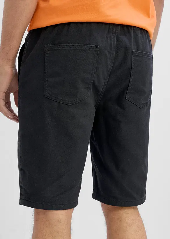 Pull on-bermudashorts i 100% bomull, Regular fit, bonprix