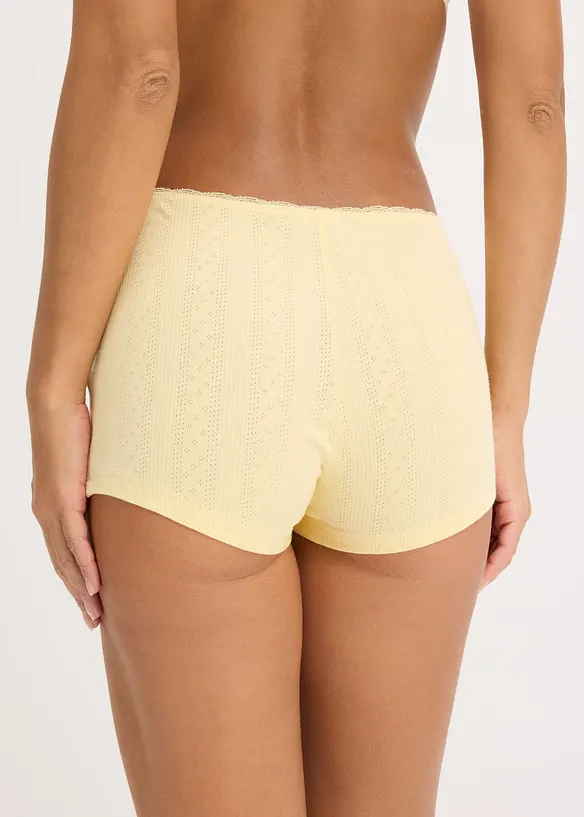 Bokserbriefs med myk bomull (4-pack), bonprix