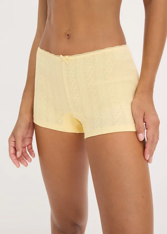 Bokserbriefs med myk bomull (4-pack), bonprix