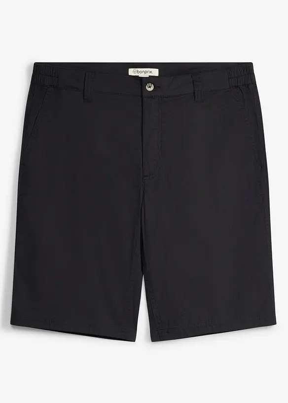 Bermudashorts med stretch og elastisk linning, Regular fit, bonprix