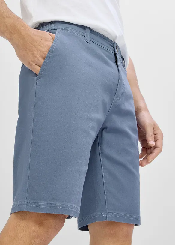Bermudashorts med stretch og stretch i linningen, Regular fit, bonprix