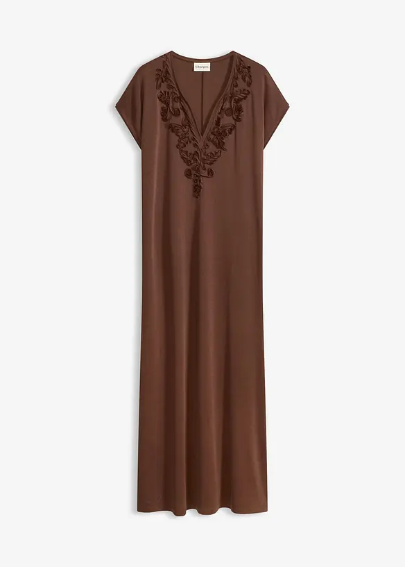 Tunika-kjole med broderi, bonprix