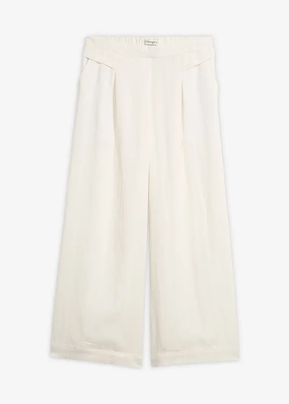 Culotte med viskose som faller fint, bonprix