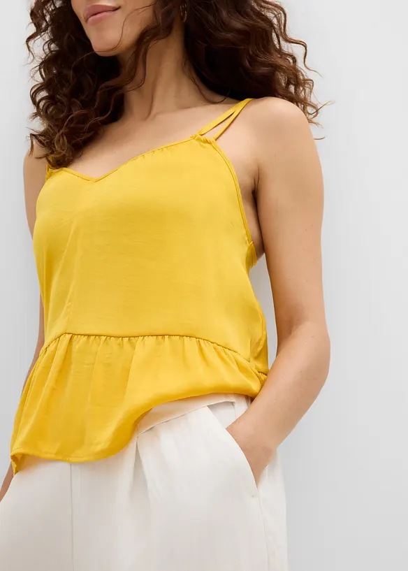 Culotte med viskose som faller fint, bonprix