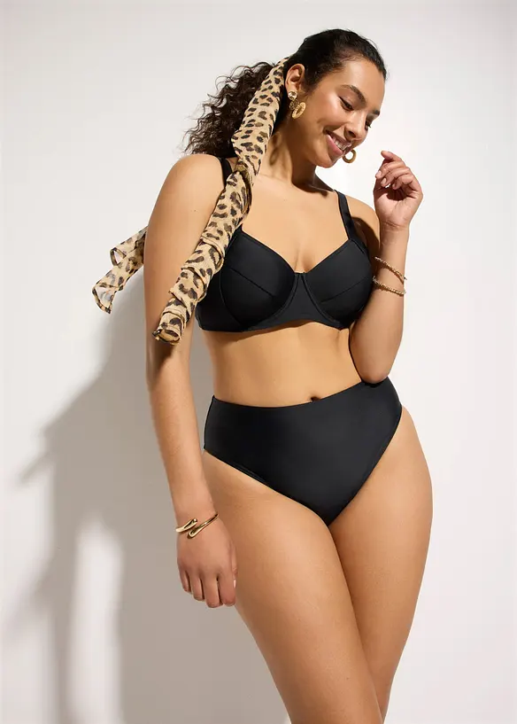 Minimizer-bikini med light shape, high waist bikinitruse, bonprix