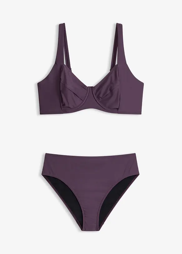 Minimizer-bikini med light shape, high waist bikinitruse, bonprix