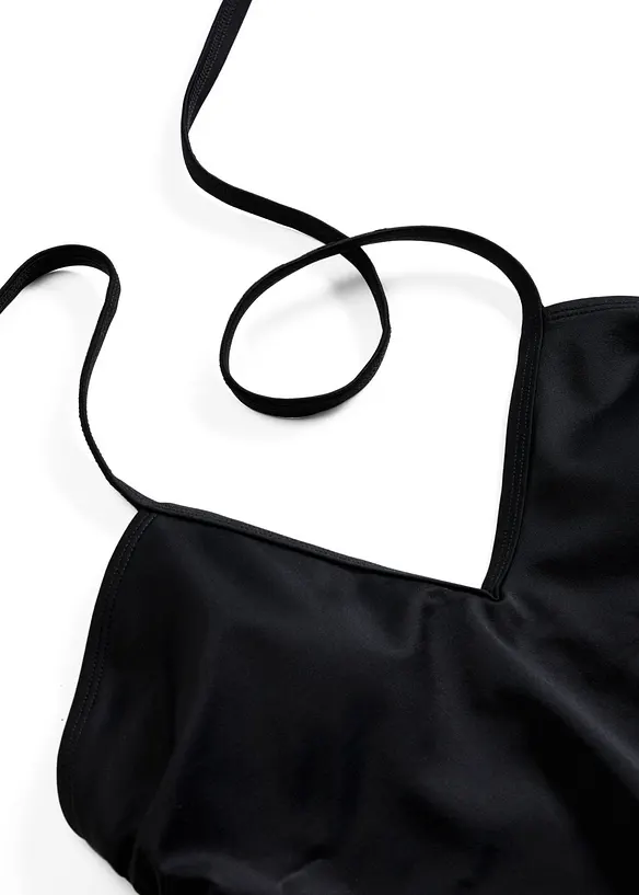 Halterneck-badedrakt med knyting i nakken, bonprix