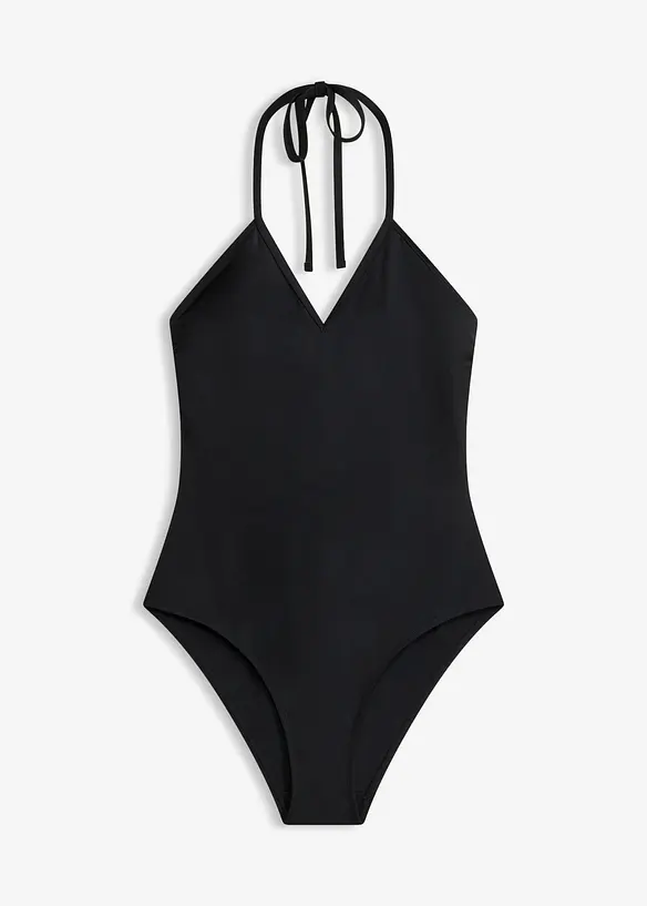 Halterneck-badedrakt med knyting i nakken, bonprix