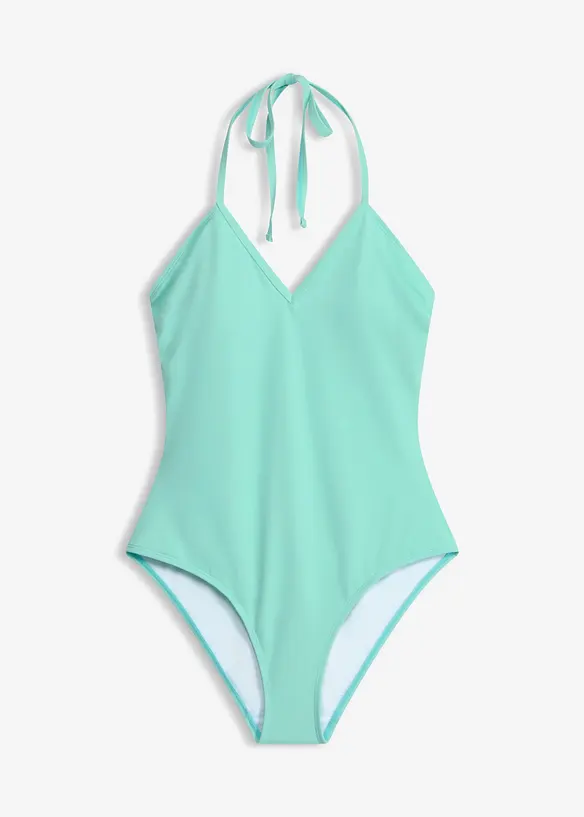 Halterneck-badedrakt med knyting i nakken, bonprix