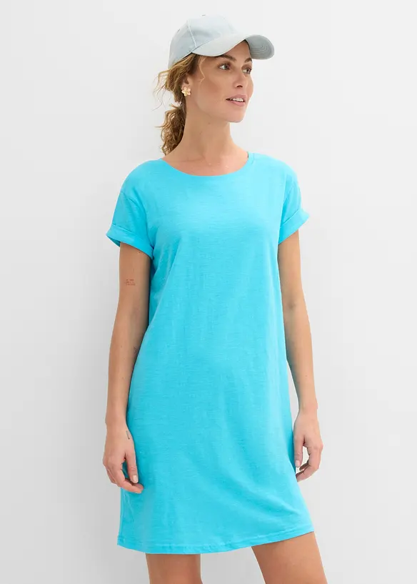 Jerseykjole i bomull, bonprix