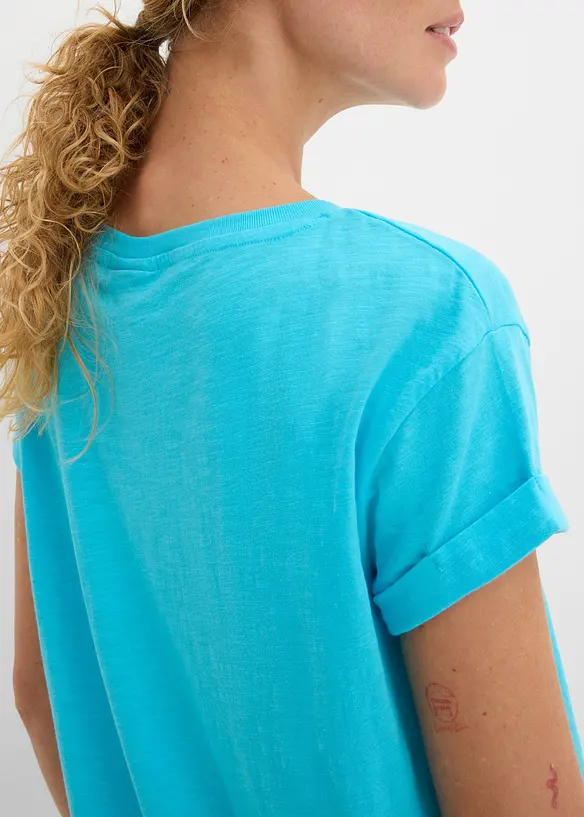Jerseykjole i bomull, bonprix