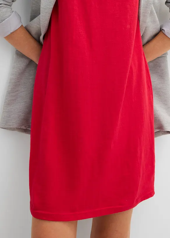 Jerseykjole i bomull, bonprix