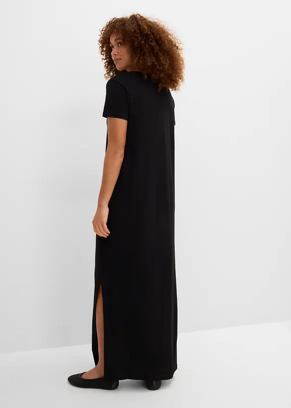 Maxikjole i 100% bomull, bonprix