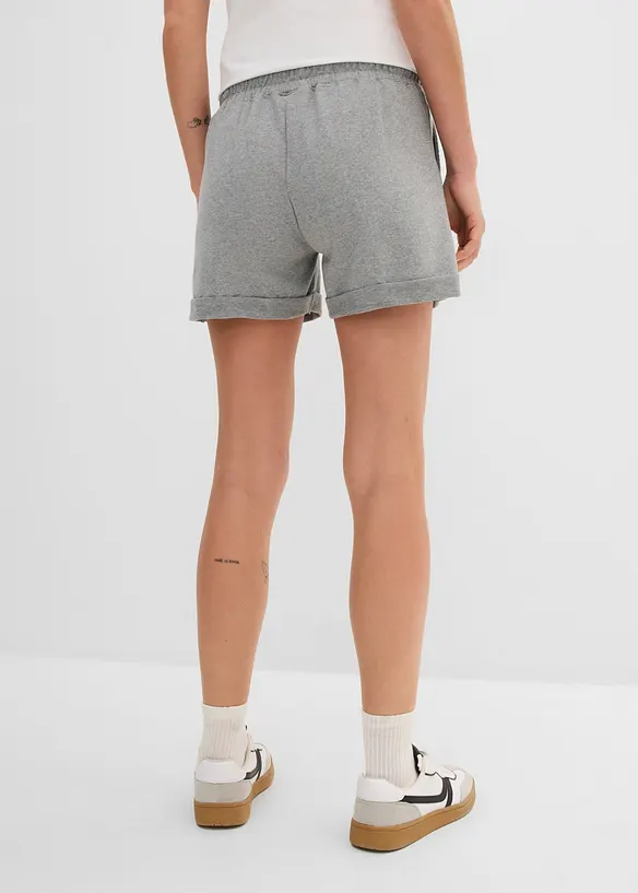 Sweatshorts i bomullsmiks, bonprix
