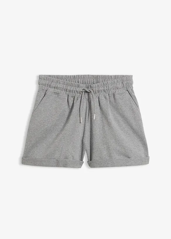 Sweatshorts i bomullsmiks, bonprix