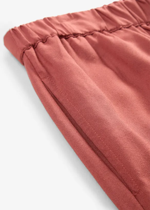 Vid culotte i fint fallende viskose, bonprix