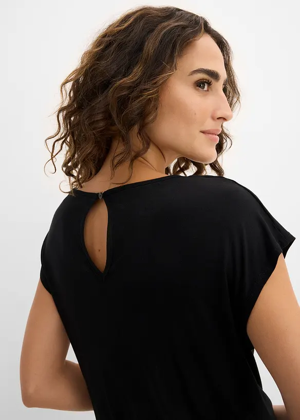 Jumpsuit av myk viskosemiks, bonprix