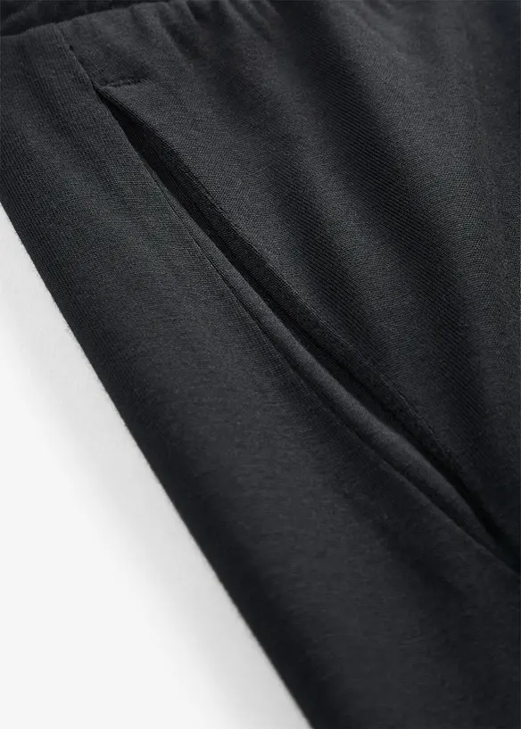 Culottes i jersey med vide ben, bonprix