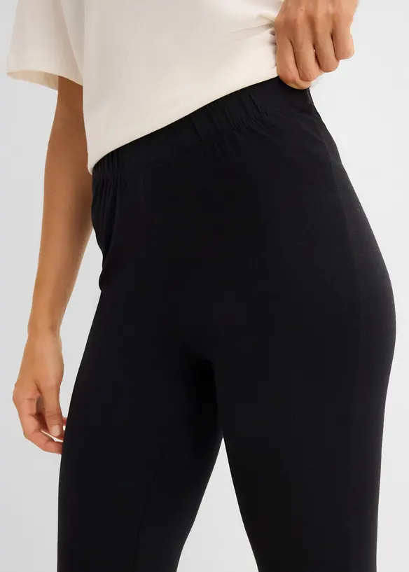 Caprileggings med blondedetalj, bonprix