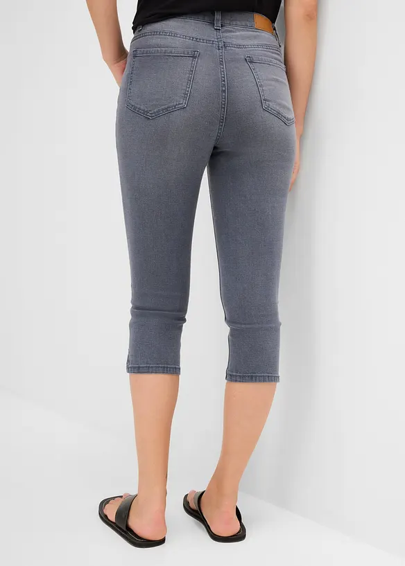 Stretchy capri jeans, bonprix