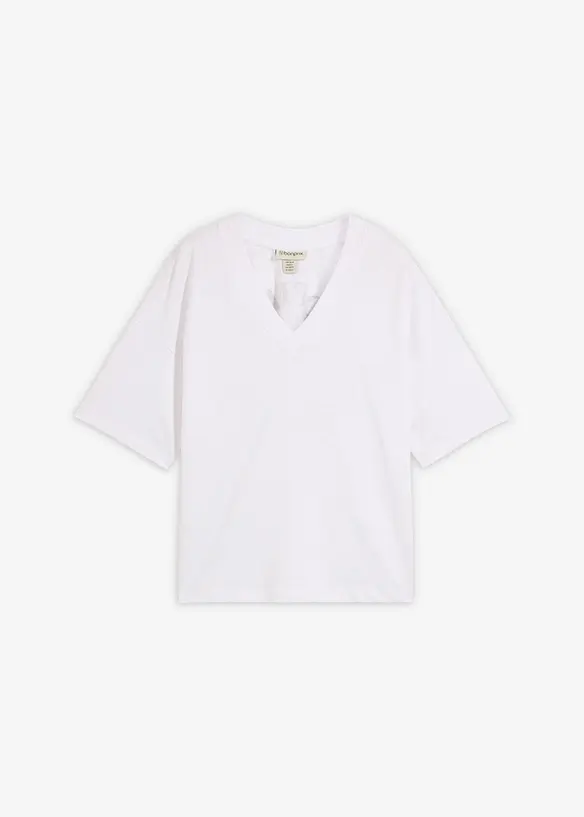Oversized T-skjorte i 100% &oslash;kologisk bomull, bonprix