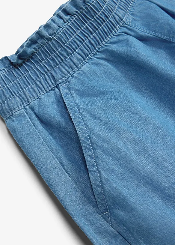 Pull on-shorts i 100% &oslash;kologisk bomull, bonprix