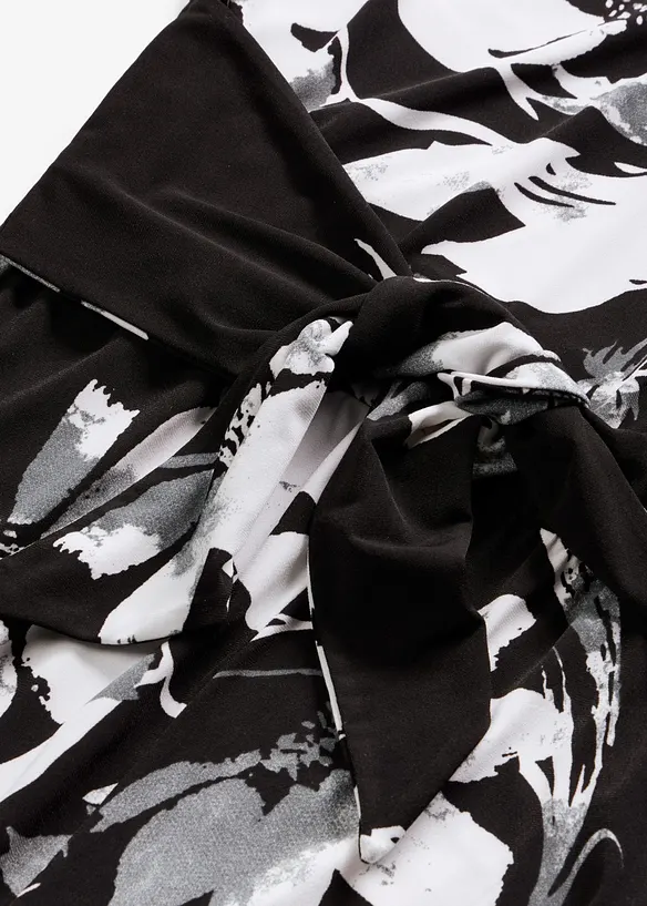Jumpsuit med palmetrykk, bonprix