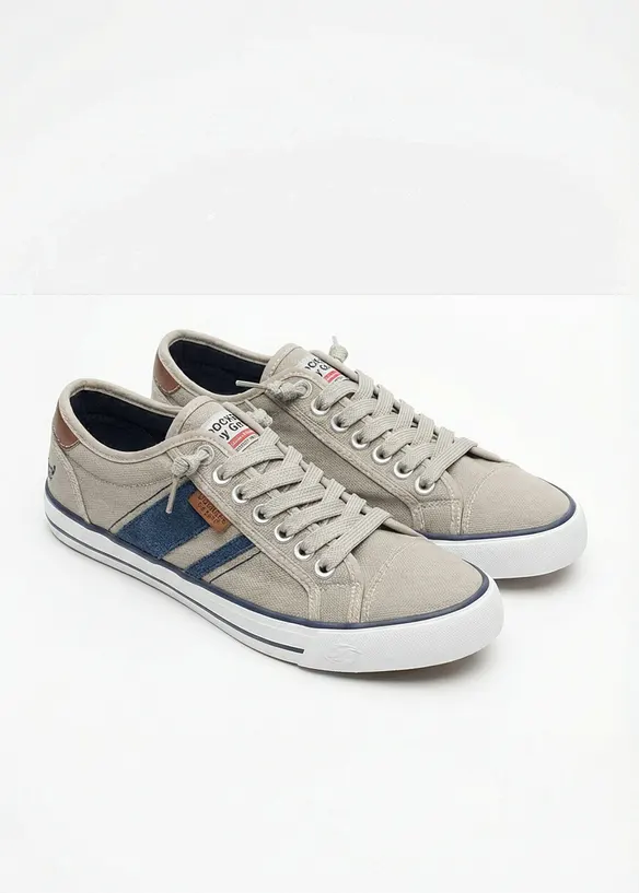 Dockers by Gerli-sneakers i bomullskanvas, Camel Active