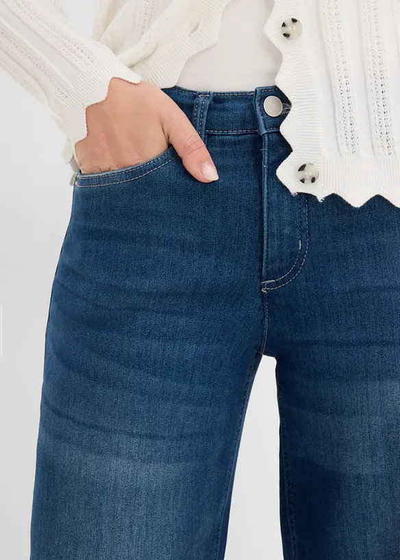 7/8-culotte i ultrasoft denim, bonprix
