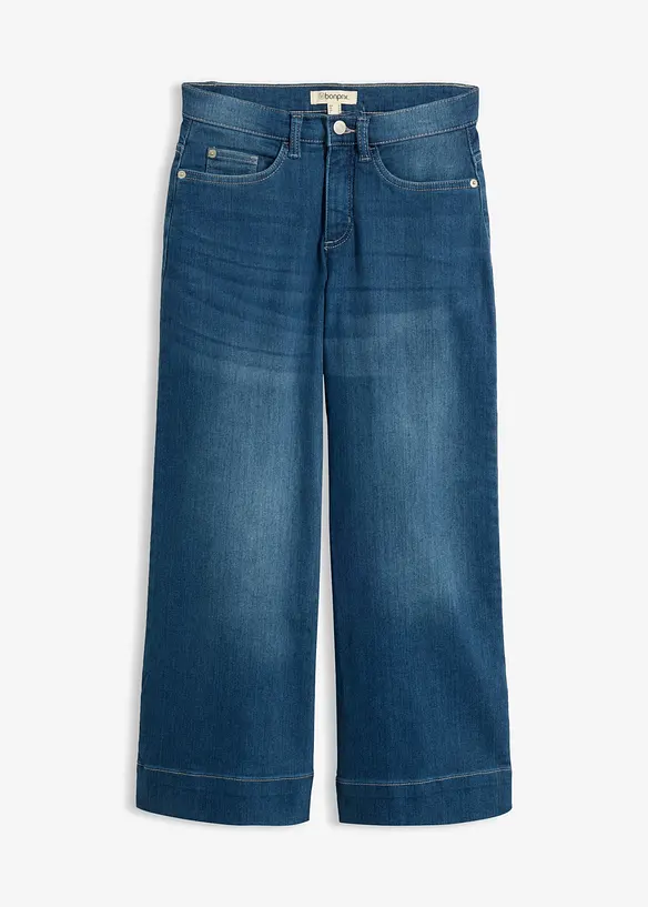 7/8-culotte i ultrasoft denim, bonprix