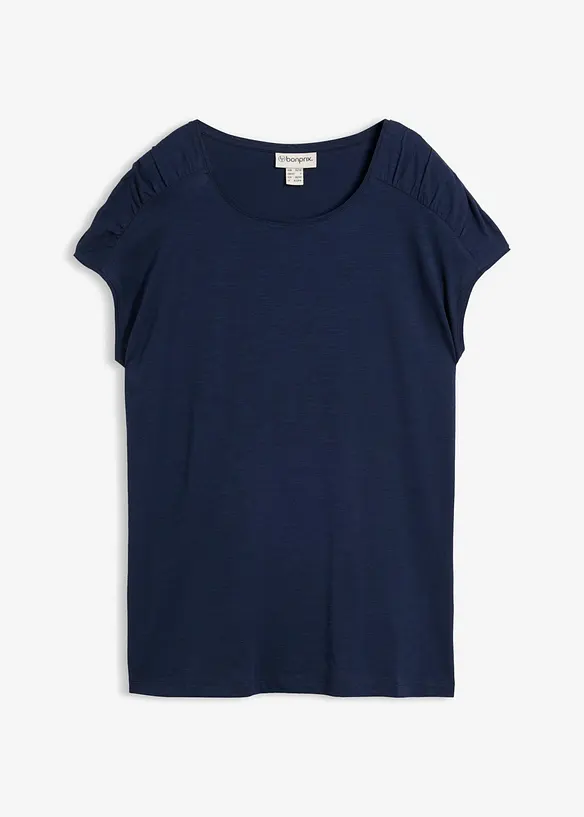 Topp i boxy-modell, kortermet, bonprix