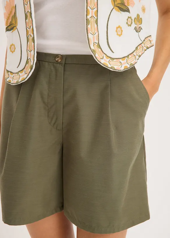 Bermudashorts med komfortlinning, bonprix