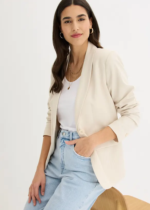 Blazer med knapp, bonprix