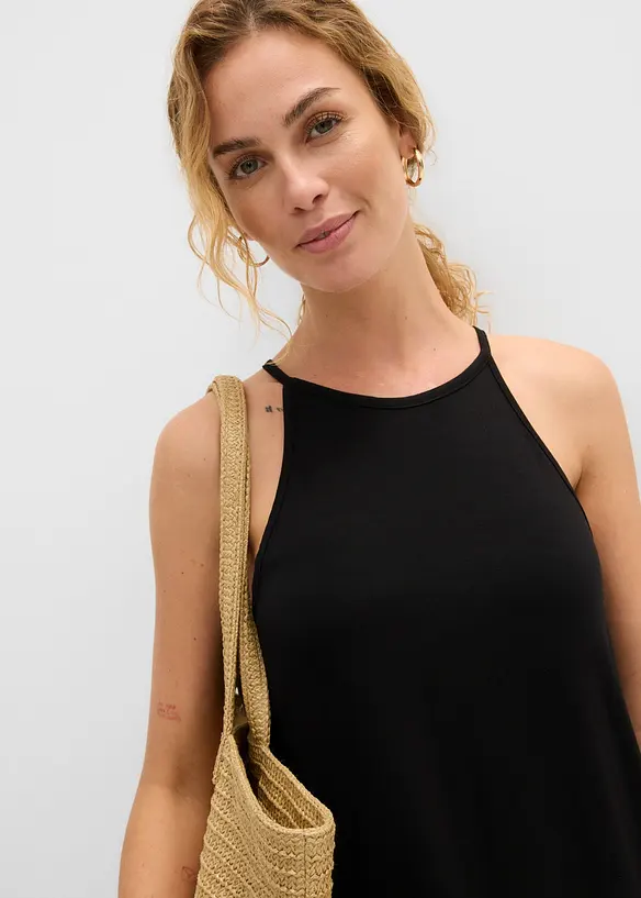 Jerseykjole i lett lyocellmiks, bonprix