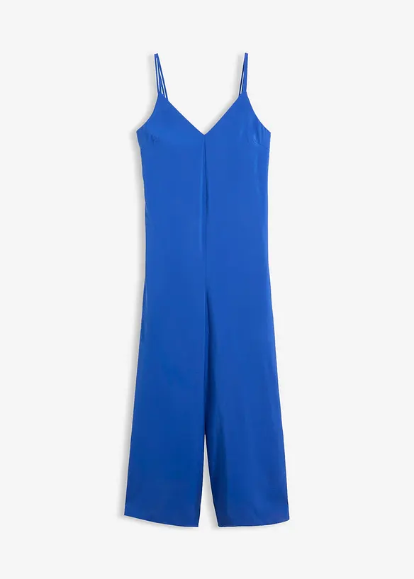 Jumpsuit i viskosemiks med regulerbare stropper, bonprix