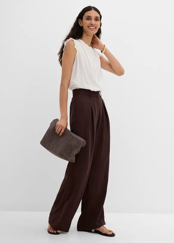 Bluse i viskose, bonprix