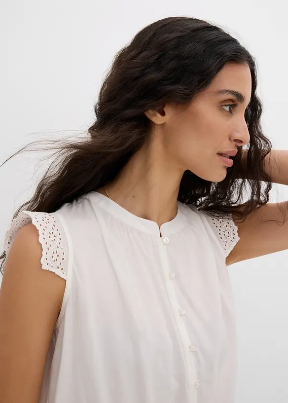 Bluse i viskose, bonprix