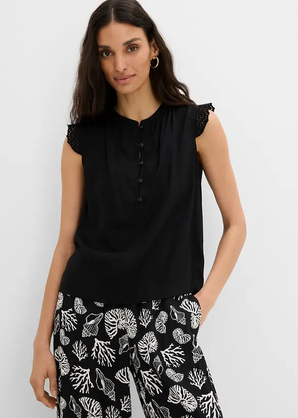 Bluse i viskose, bonprix