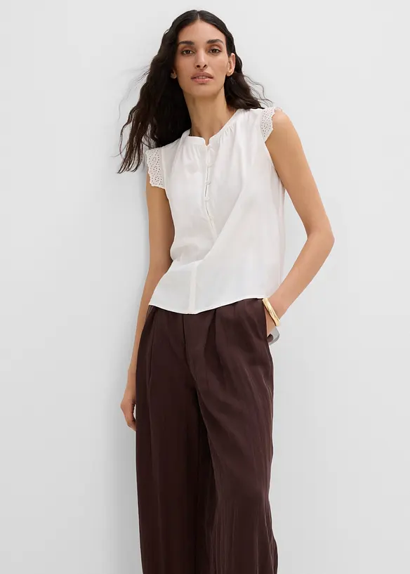 Bluse i viskose, bonprix