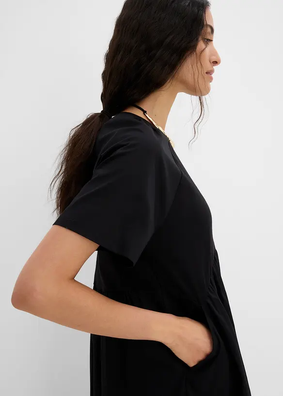 Midikjole i 100% bomull, bonprix