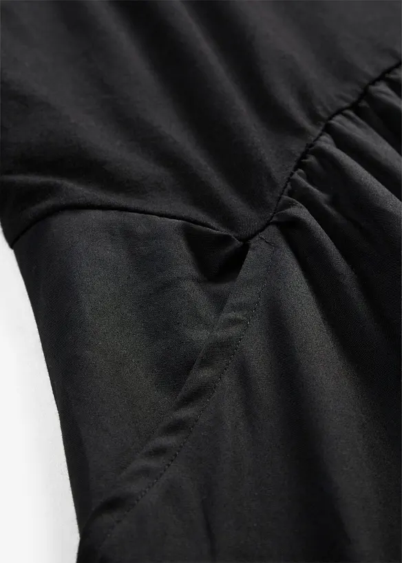 Midikjole i 100% bomull, bonprix