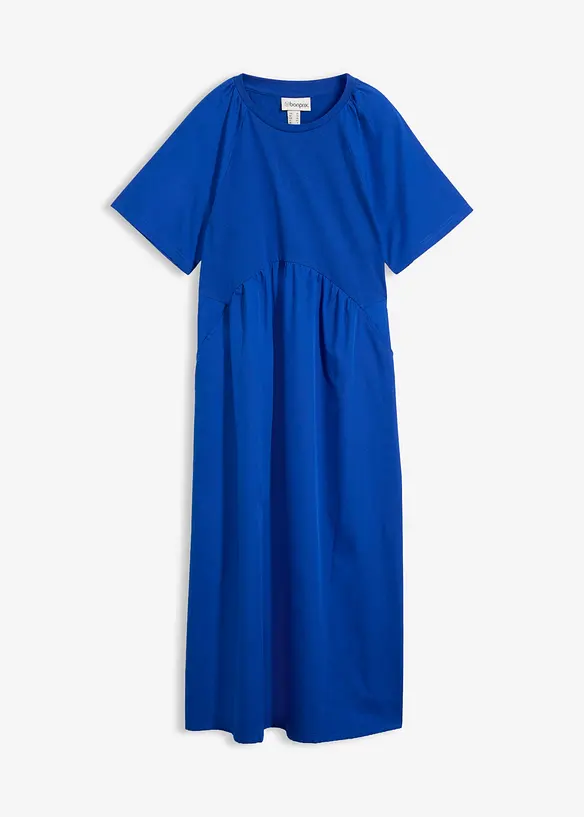 Midikjole i 100% bomull, bonprix
