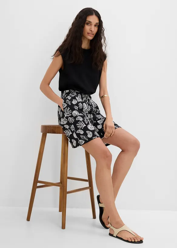 Shorts i viskosemiks, bonprix