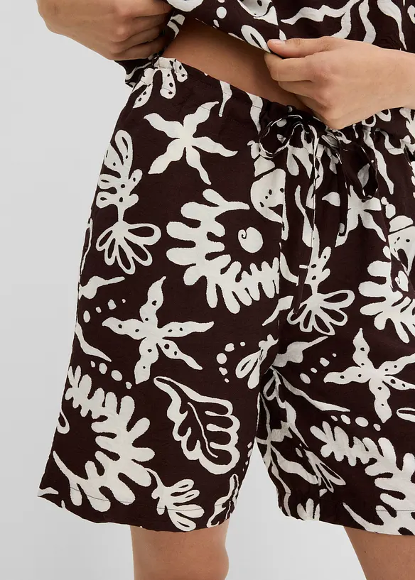 Bermudashorts i viskose, bonprix