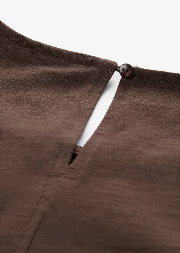 Jerseykjole i 100% bomull, bonprix
