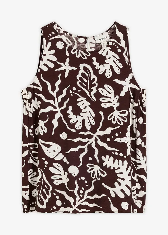 Bluse i viskose med fint fall, bonprix